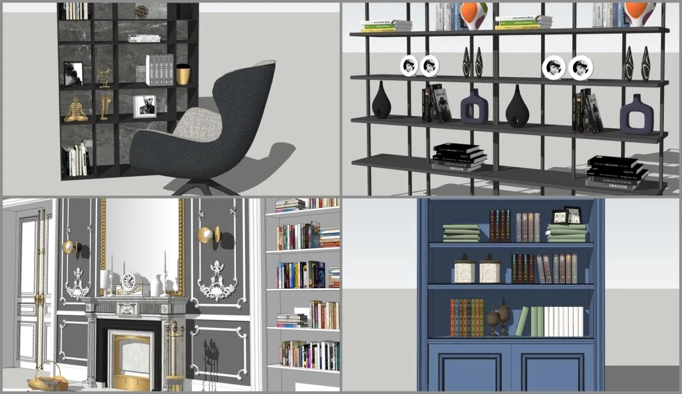 Combo Decorate Bookself