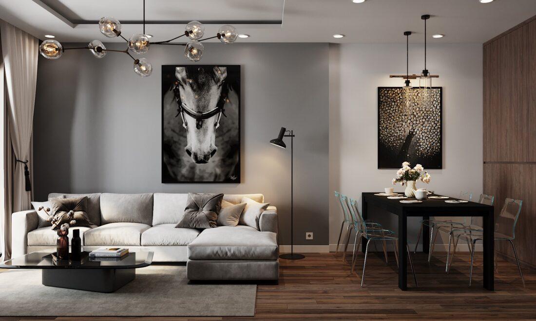 Interior Kitchen – Livingroom 251 Scene
