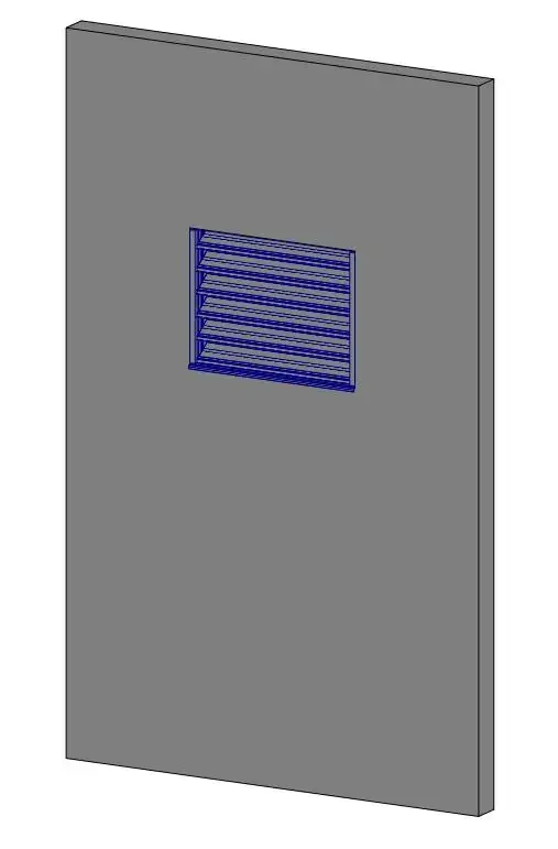 Parametric Aluminum Louver