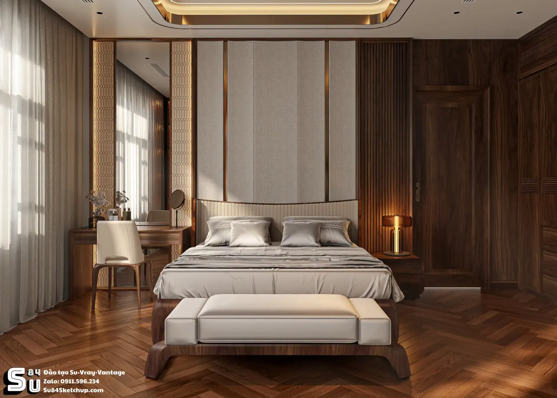 Modern Luxury Master Bedroom