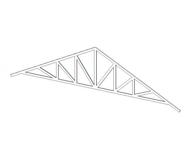 Simple Howe Truss - Parametric