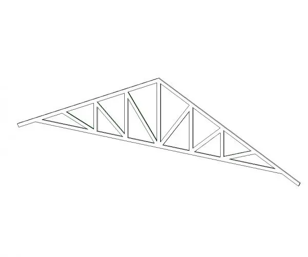 Simple Howe Truss - Parametric — preview 1, by Erik Illies (RevitCity, CC0)