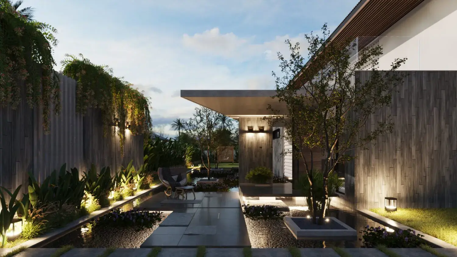 Exterior Garden House