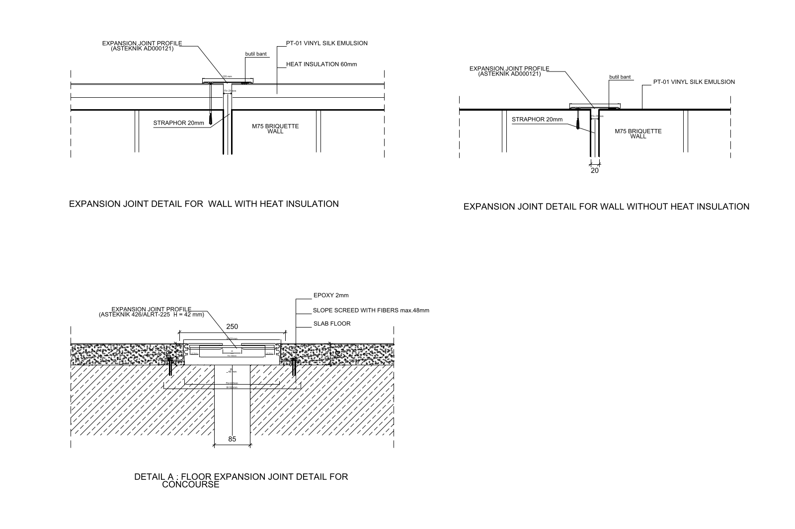 Expansion joint detail 3