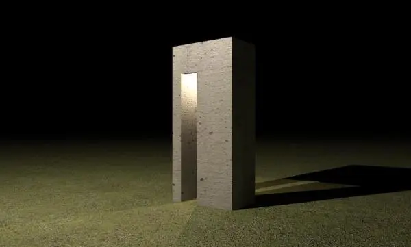 External Concrete Garden Light