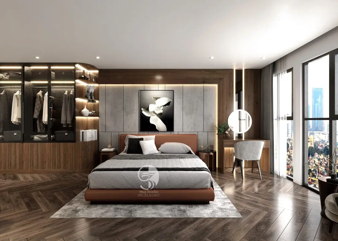 Interior Scenes Model Bedroom 587