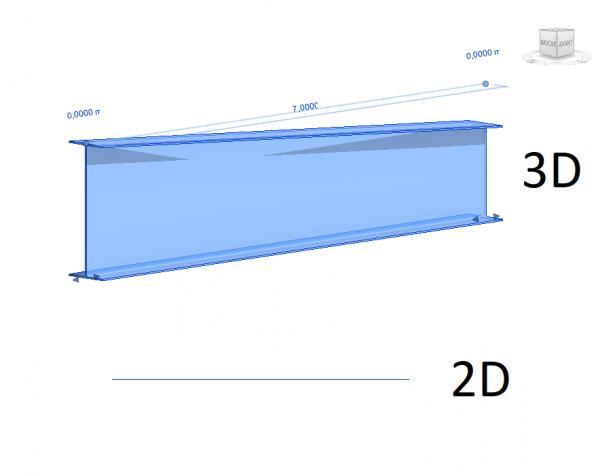 Beam variable section - Poutre