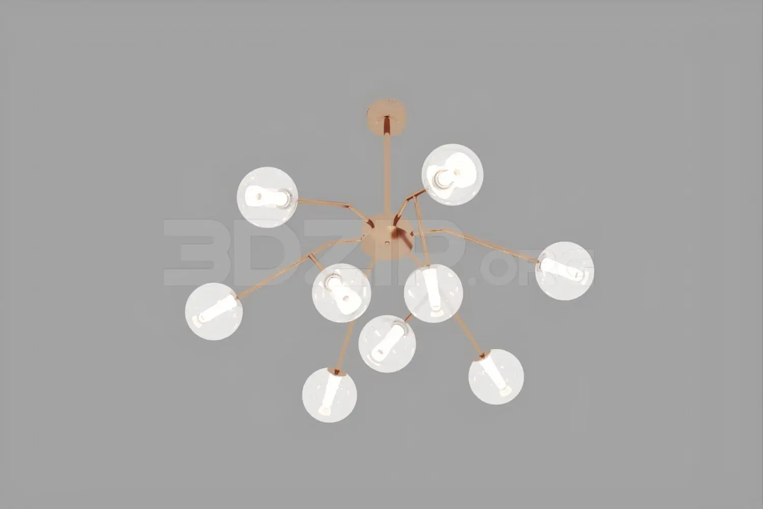 Ceiling Light — preview 1, by Viet Long Lee (3dzip, CC0)
