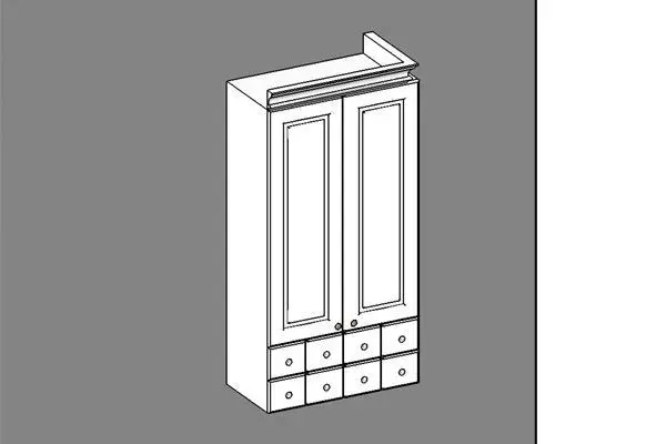 Upper Cabinet Double Door