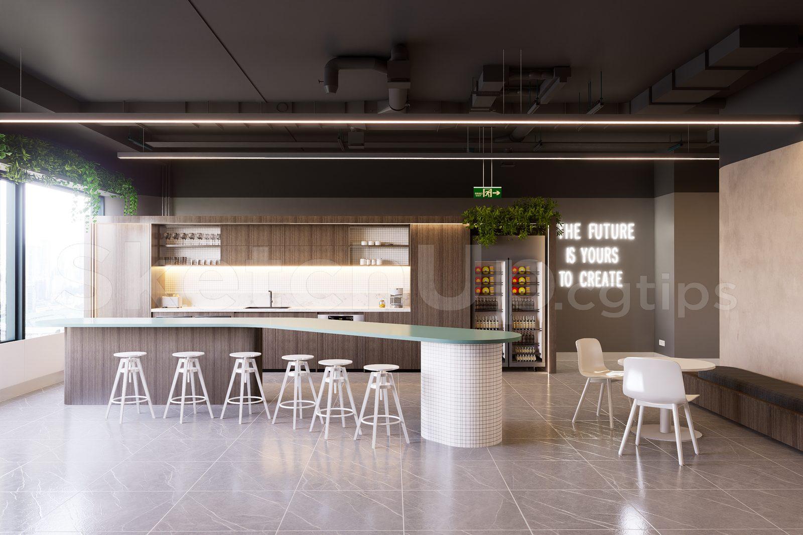 Office Bar Interior