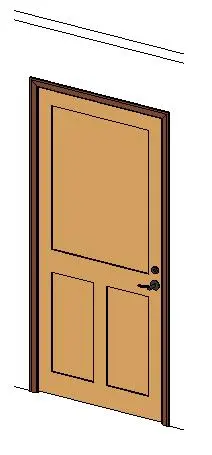Door - Residential - Center Rail