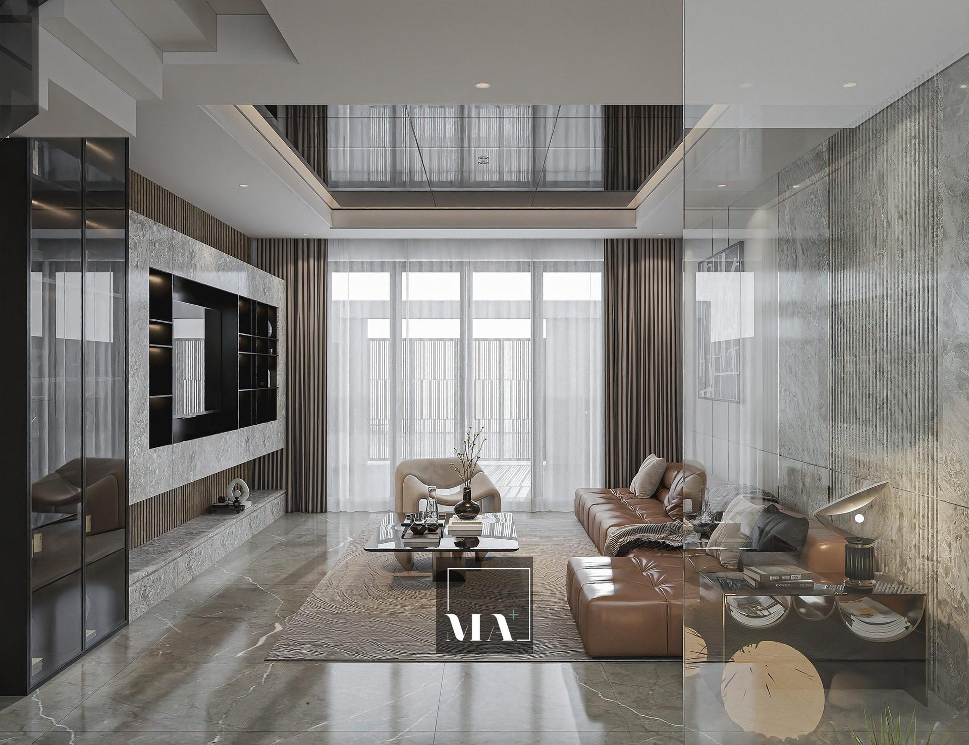 Living Room – Kitchen Interior