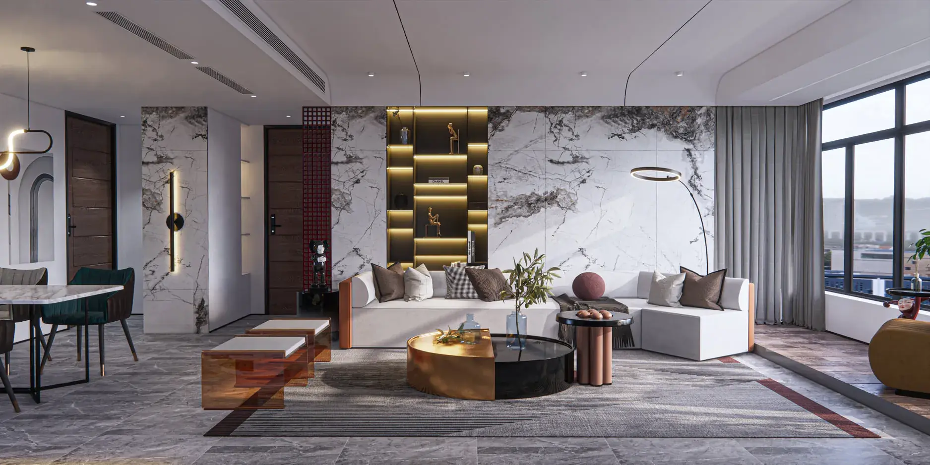 Interior Livingroom Scene