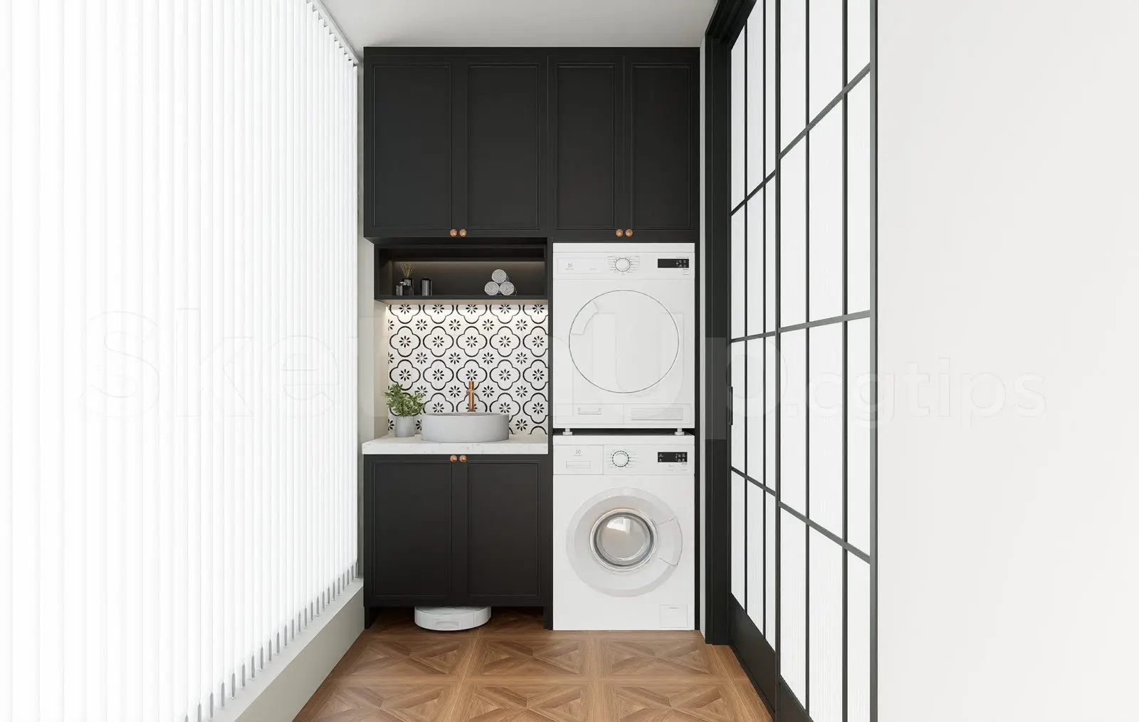 Modern Laundry Room