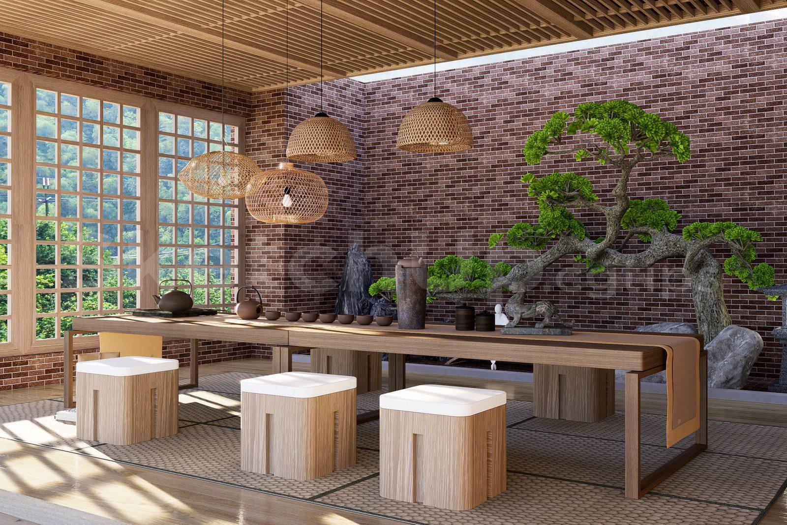Tea Room Interior
