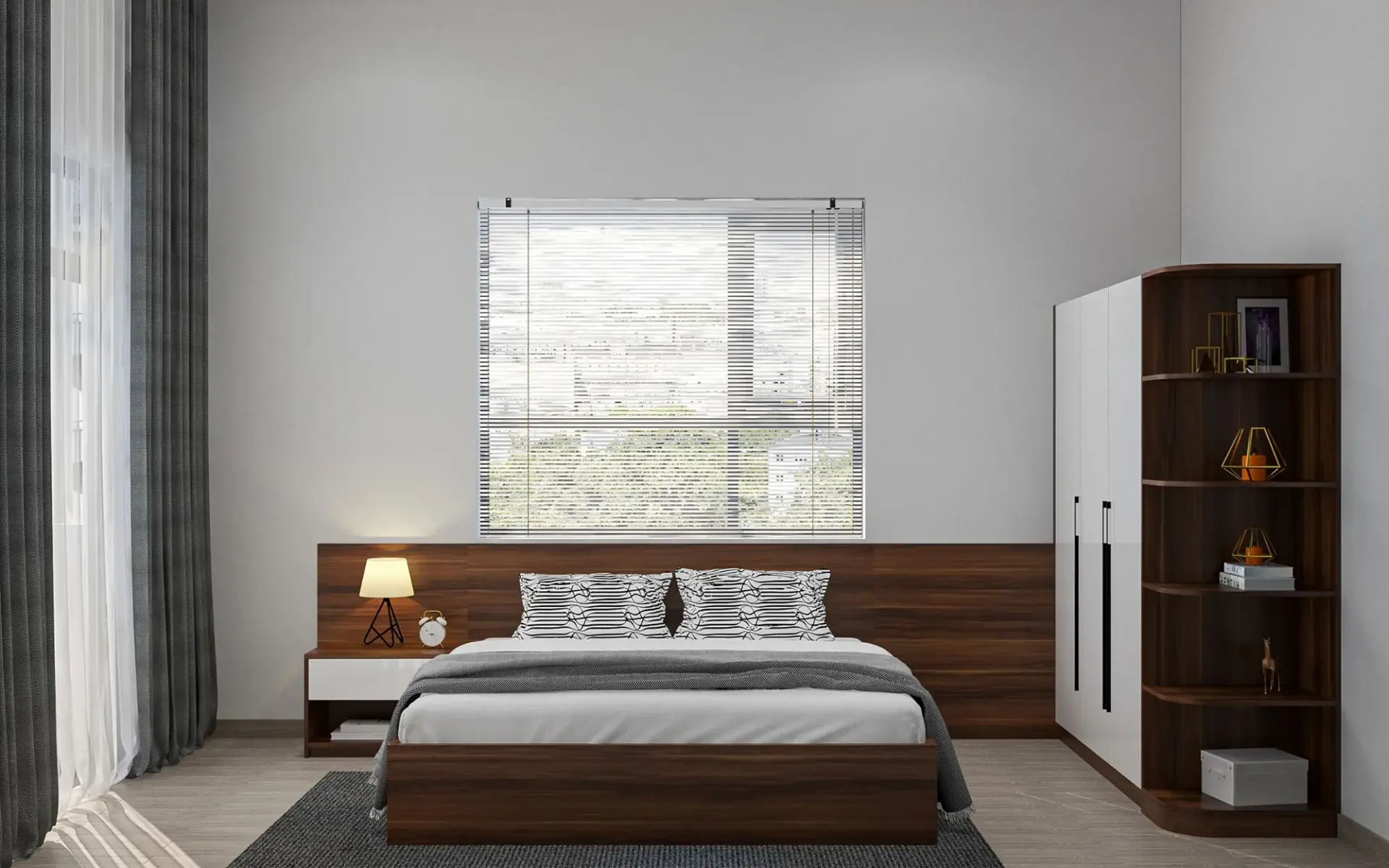 Interior Bedroom Scene