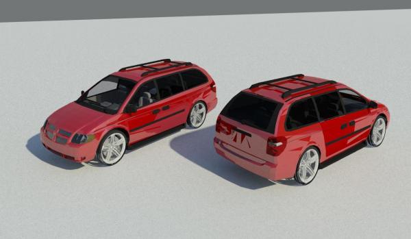 Dodge Caravan - Car Automobile Vehicle