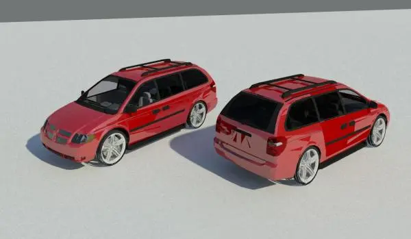 Dodge Caravan - Car Automobile Vehicle