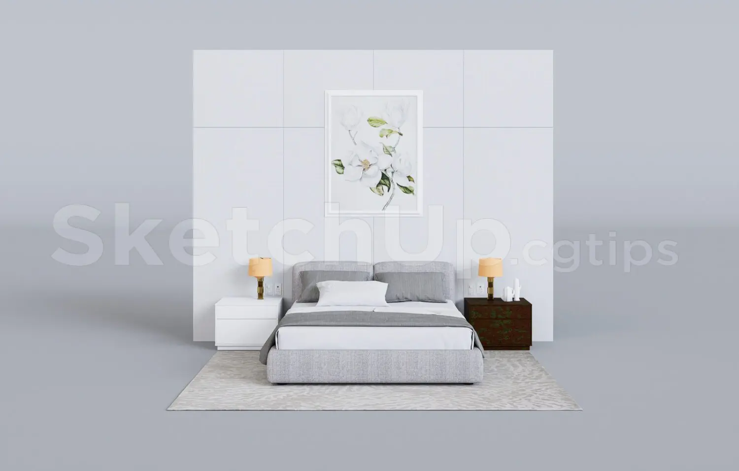 Bed — preview 1 (cgtips, CC0)
