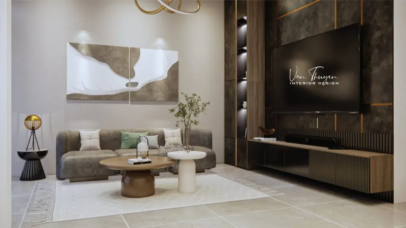 Living Room – Kitchen Interior