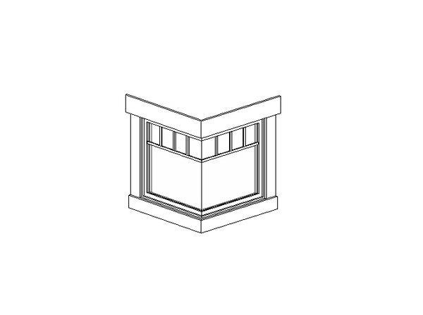 Fixed Corner Window