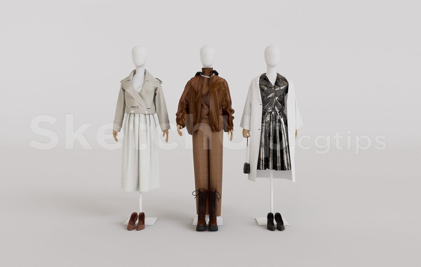 A Mannequin For Fashion Clothing