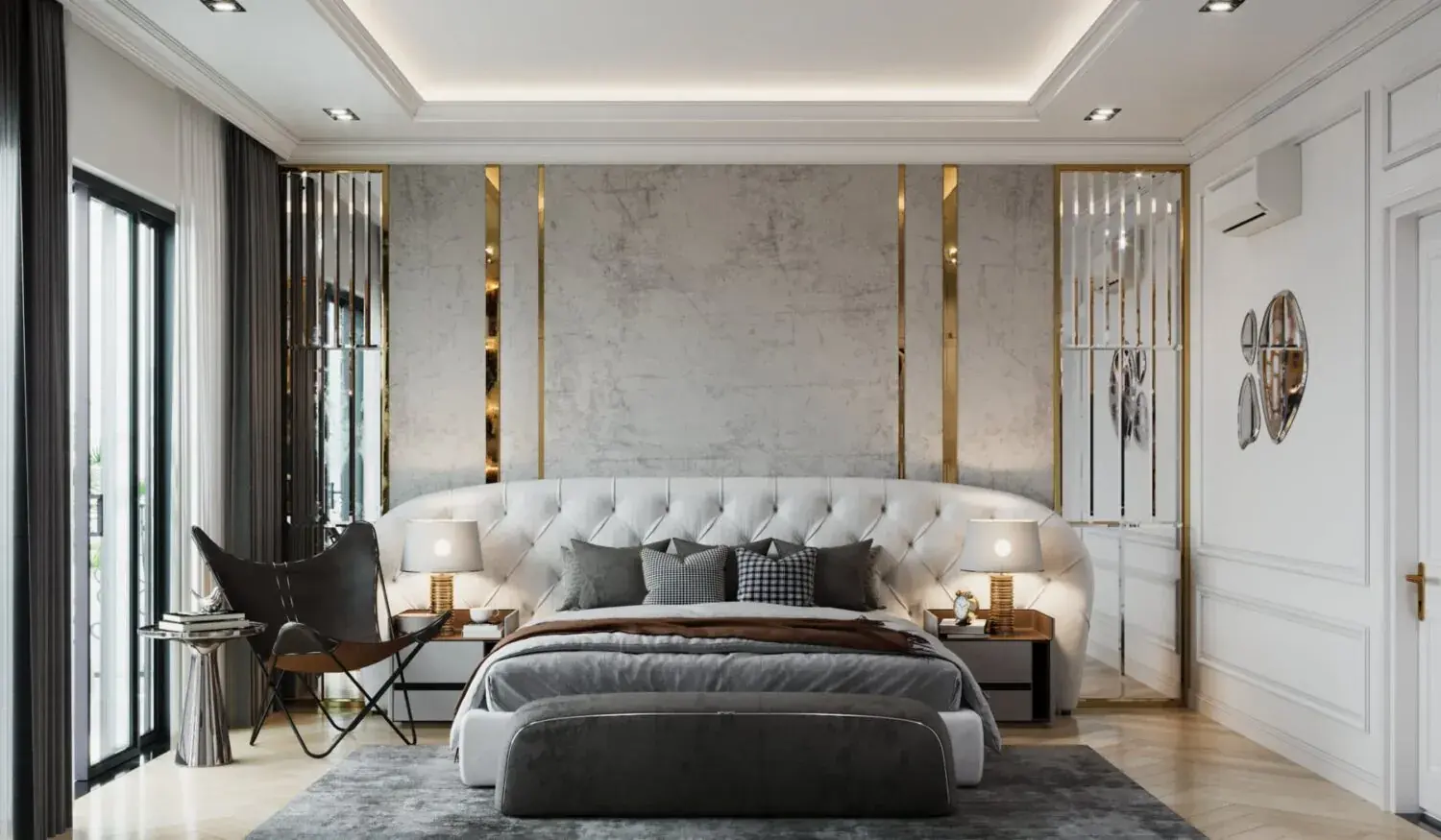 Interior Scenes Model Bedroom 597
