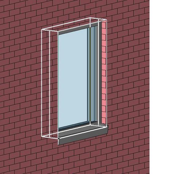 Casement Window for Brick Wall