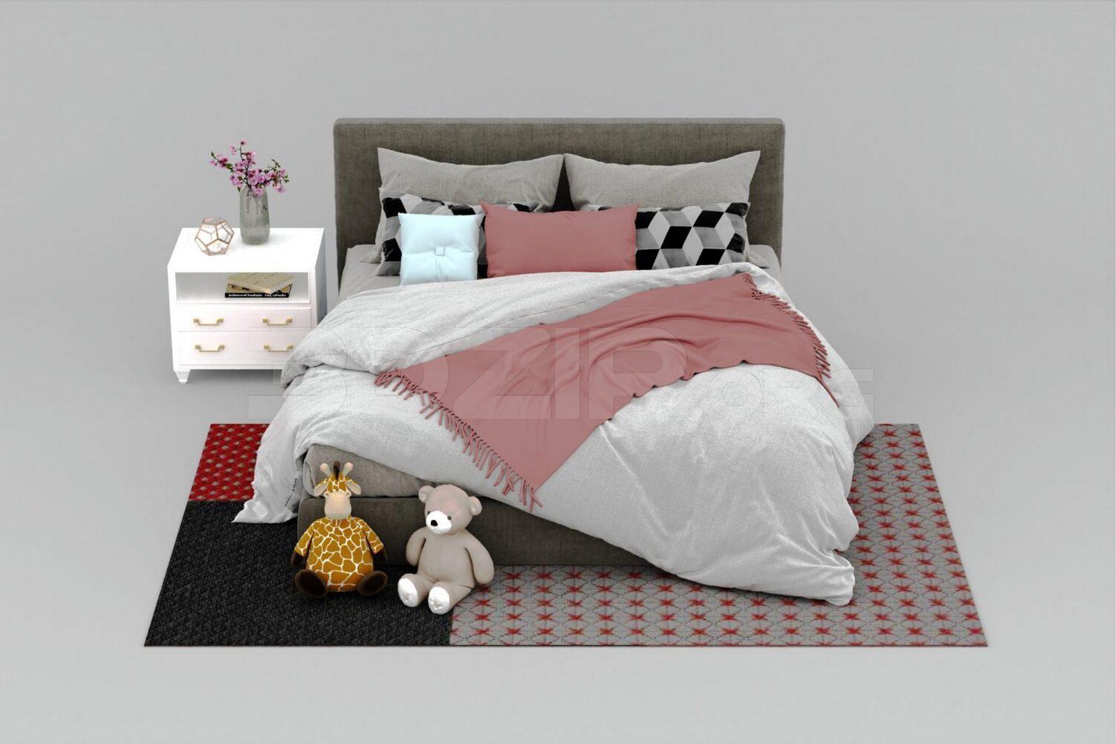 Child Bed — preview 1, by Se Arc (3dzip)