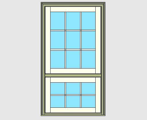 Kolbe Ultra Series Push-out Awning Combination 1-Wide x 2-High Units