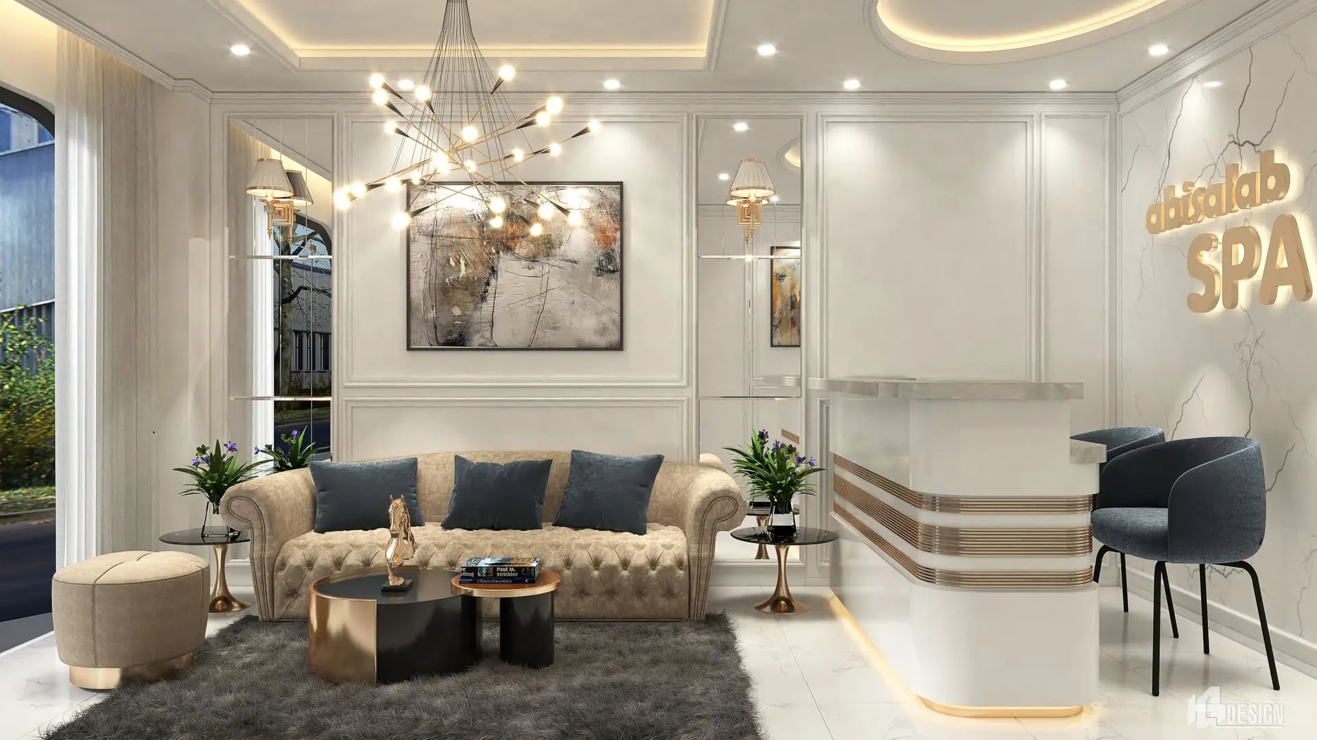 Interior Spa Scene