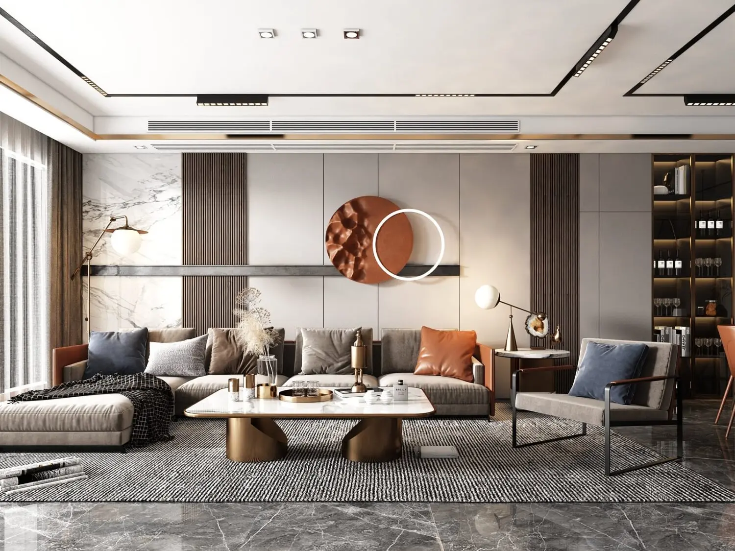 Interior Scene Model Livingroom 587