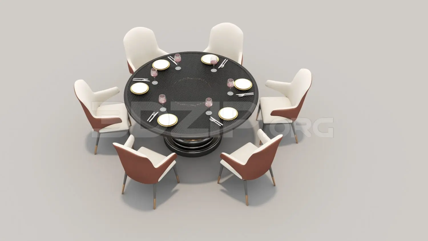 Table And Chair — preview 1 (3dzip)