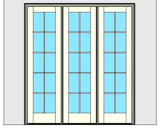 Kolbe Ultra Series Inswing Patio Door 3-Wide Handicap Sill Units