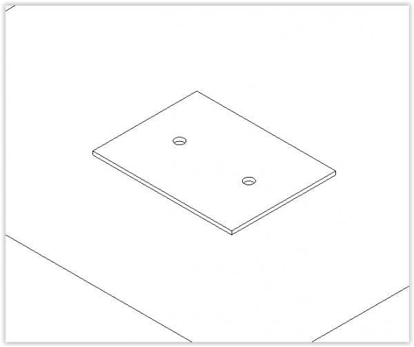 Base Plate-2 Hole