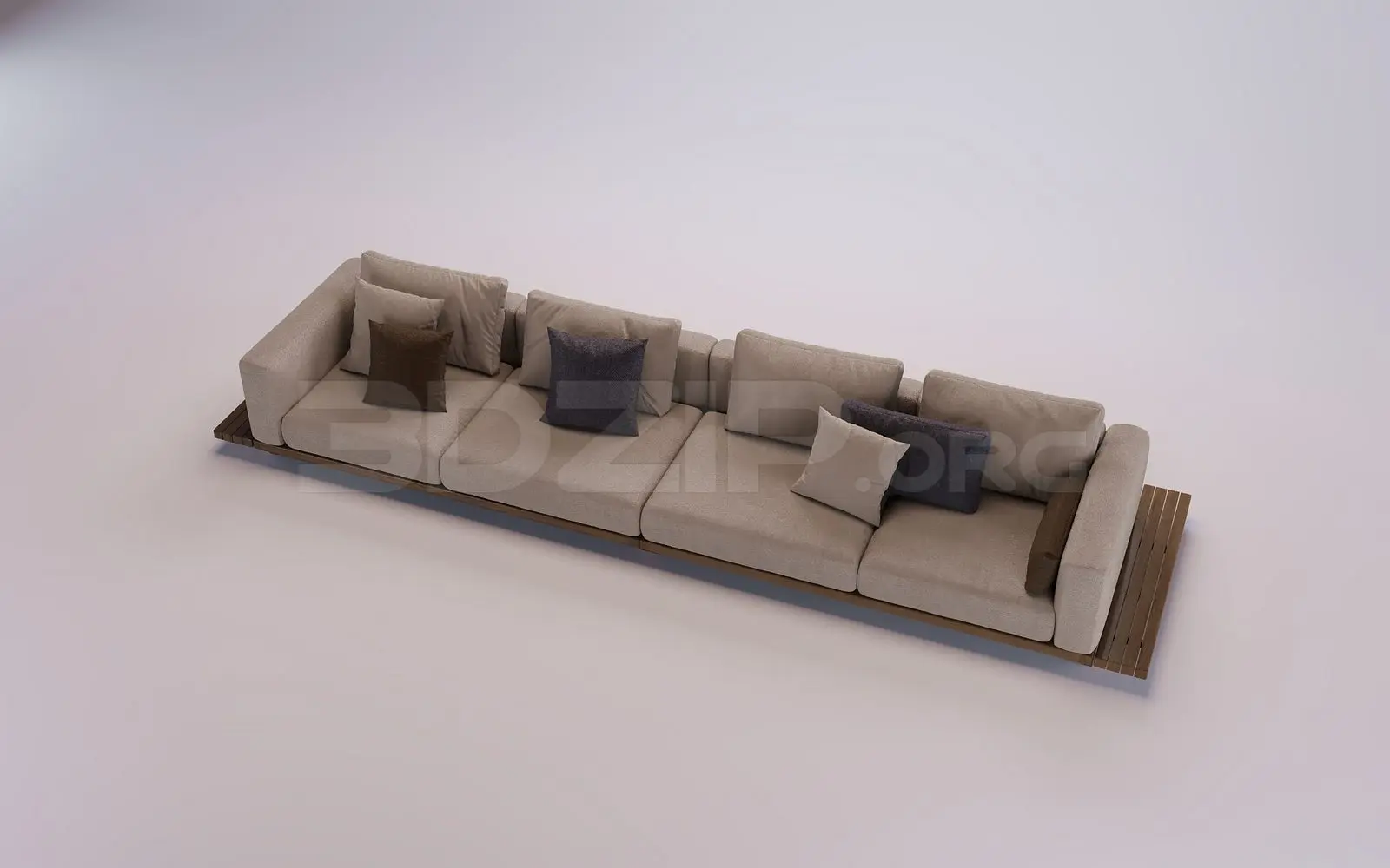 Sofa 3D Model for Interior Projects