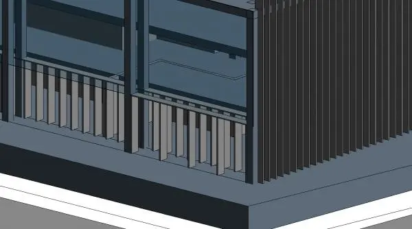 Parametric Vertical custom facade