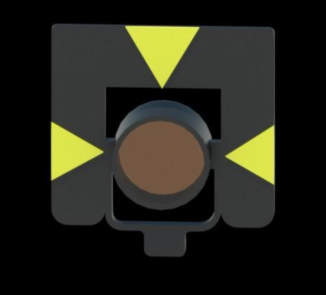 Prism with target