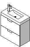 Lavabo IKEA Godmorgon Hagaviken — preview 1, by abrahambg (RevitCity, CC0)