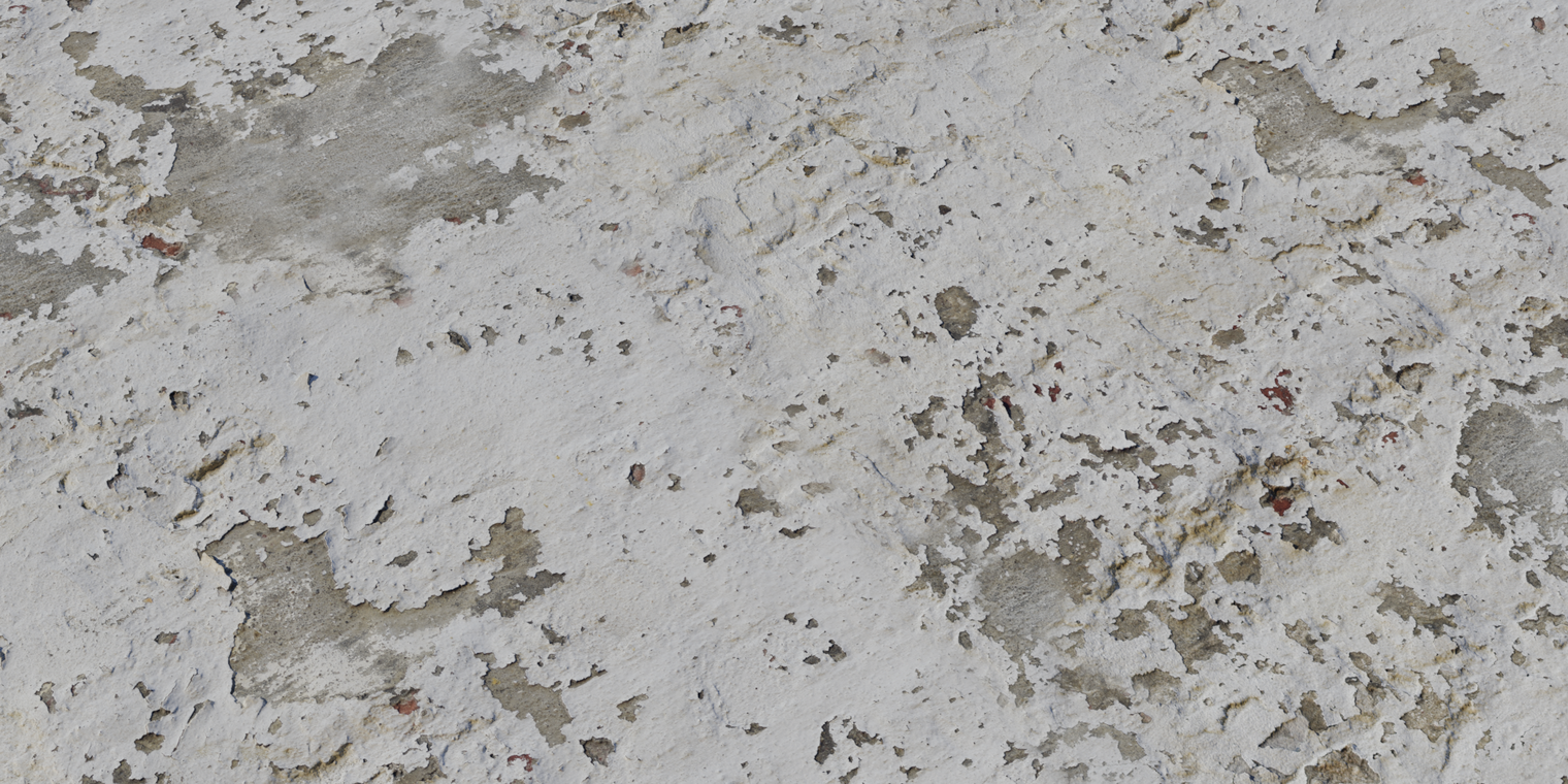 White Rough Plaster