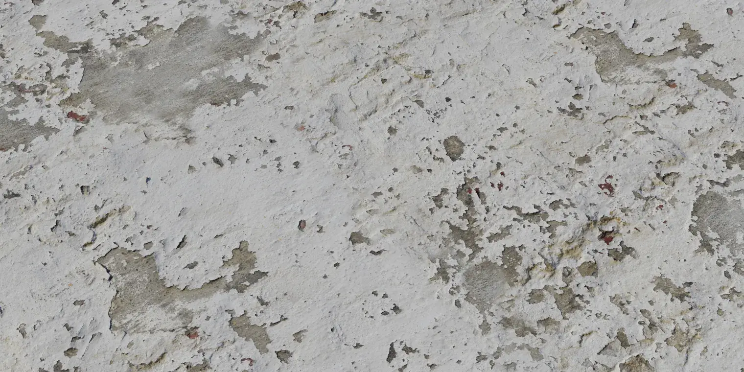 White Rough Plaster