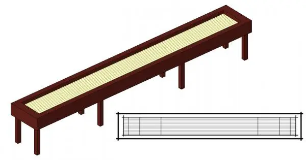 Shuffleboard Table