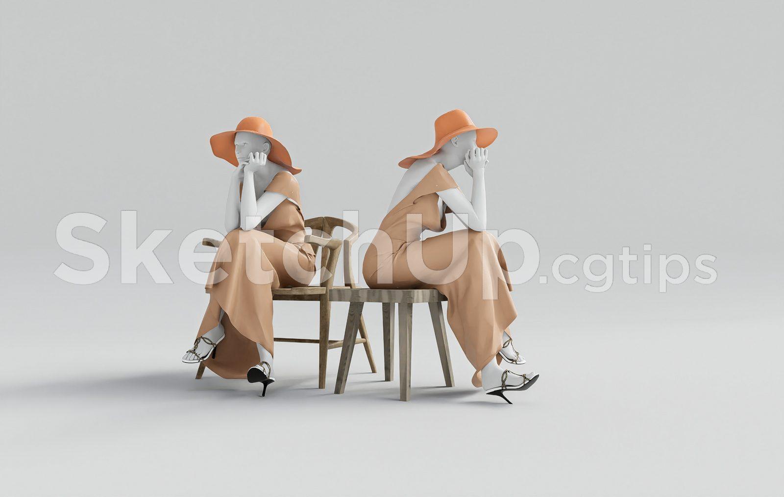 A Mannequin For Fashion Clothing