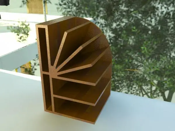 Magazine Rack by Gregori Warchavchik