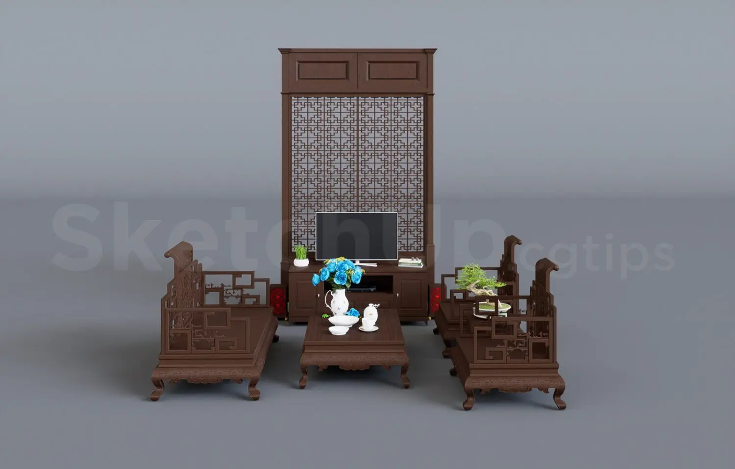 Sofa And Table- Chair