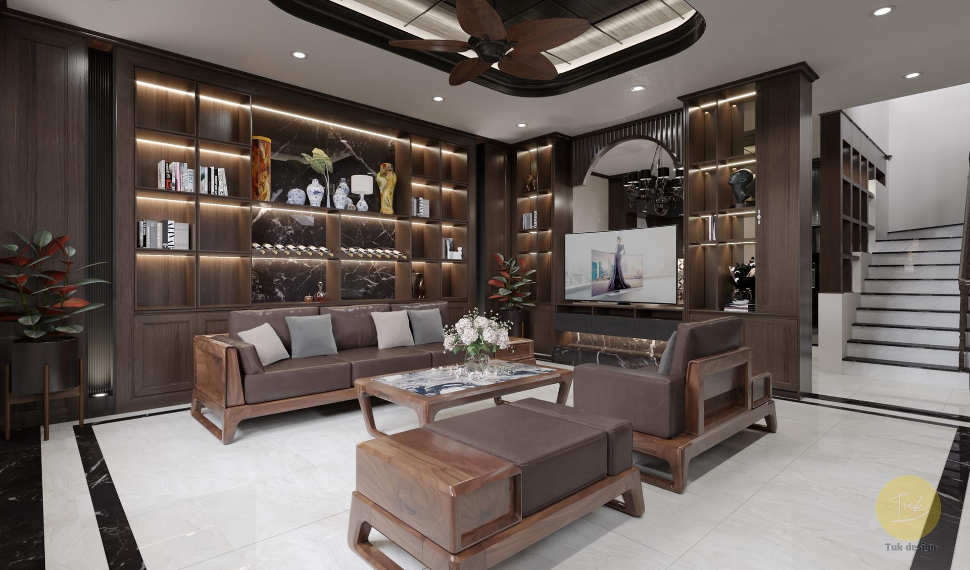 Interior Living-Kitchenroom Scene