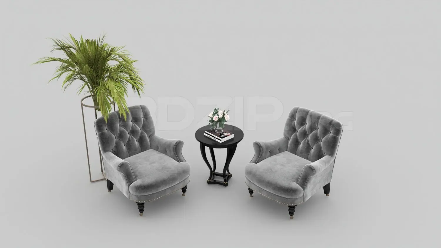 Chair — preview 1 (3dzip, CC0)
