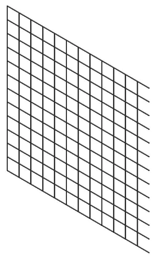Feedlot Panel Fence - Sheep — preview 1, by erin (RevitCity, CC0)