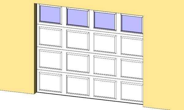Garage Door with Windows