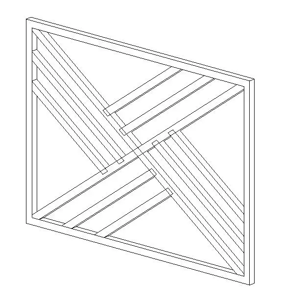 Chipendale Railing Panel